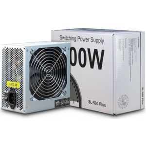 Inter-Tech SL-500 Plus PC-netvoeding 500 W