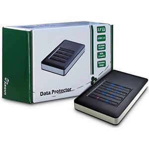 Argus - GD-25LK01 - Harde Schijf Behuizing - Compact - Schroefloos - Zwart