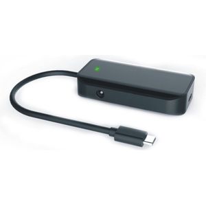 M-Cab - 4-POORTS USB 3.1 HUB - Zwart - Docking Station met USB-C en USB-A