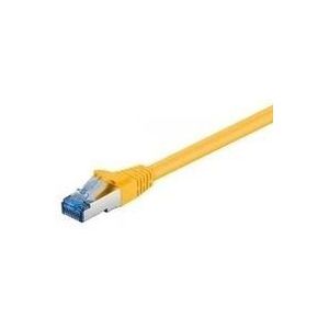 M-CAB 3515 2 m Cat6 A S/FTP (S-STP) gele kabel netwerkkabel