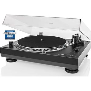 Dual DTJ 301.1 USB DJ-platenspeler (33/45 rpm, Pitch-control, Magneet-pick-upsysteem, Naaldverlichting) Directe Aandrijving Met DJ-functie Zwart