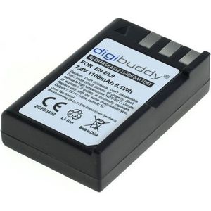 Camera accu compatibel met Nikon EN-EL9 / 1100 mAh