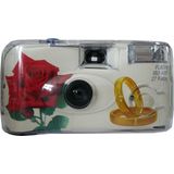 Single Use - Camera Flash 400 27 - Roze - Ingebouwde Flitser - ISO 400