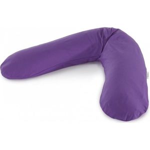 Theraline - Hoes Jersey - Lila - Hoofdkussen - Zacht Materiaal