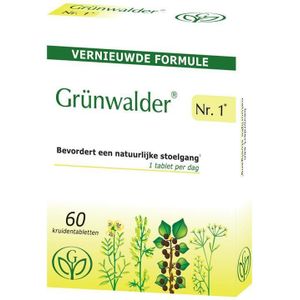 Grunwalder Nr. 1 stoelgang  60 Tabletten