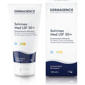 Dermasence - Solvinea Med - Zonnebrand - SPF50+ - Lichte Gelcrème