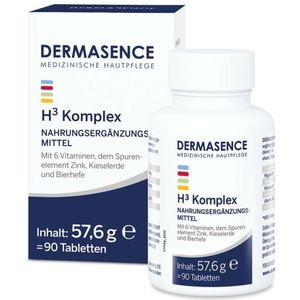 Dermasence H3 Complex - 90 Capsules - Voedingssupplement - Voor Huid Haar en Nagels