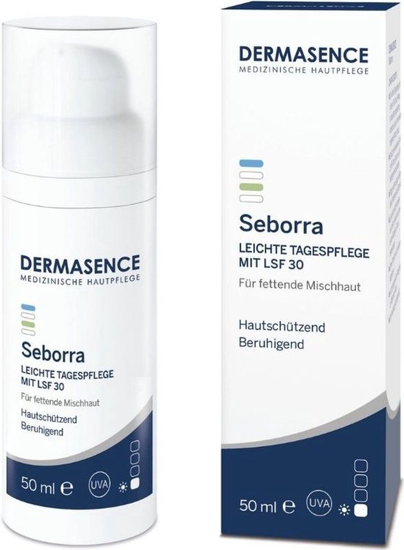 Dermasence - Seborra Light Day Cream - Gezichtscrème - SPF30 - Vegan