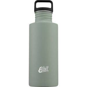 Esbit Sculptor Waterfles - 750ml - Grijs - RVS Drinkfles - Lusdop