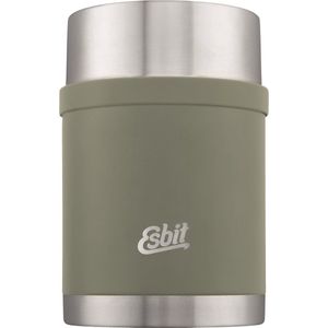 Esbit Sculptor Thermos Voedselcontainer - 750 ml - RVS - Steen Grijs