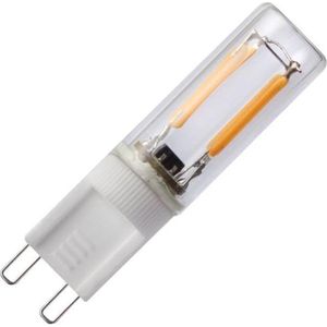 Segula 50607 LED-lamp Energielabel A+ (A++ - E) G9 Stift 1.5 W = 10 W Warmwit (Ø x l) 14 mm x 57 mm Filament / Retro-LED, Dimbaar 1 stuk(s)