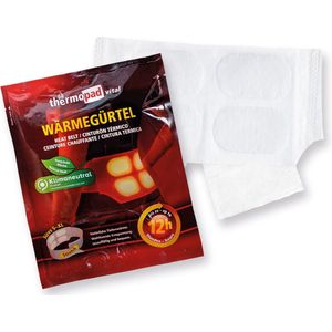 Thermopad warmte riem voor rug 1 stuk / tot 12 uur natuurlijk warme rug!