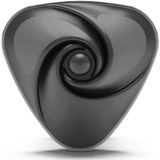 Mystim Heart's Desire eStim layon vibrator black 1 St
