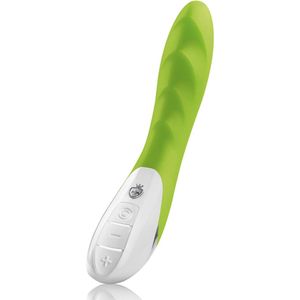 Mystim - Sassy Simon Golvende Vibrator - Lime Groen (OP=OP)