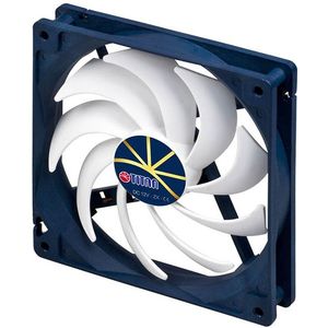 Titan Extreme Silent ventilator (case fan) voor in de PC met Z-Axis lager en PWM-functie - 140 x 140 x 25 mm