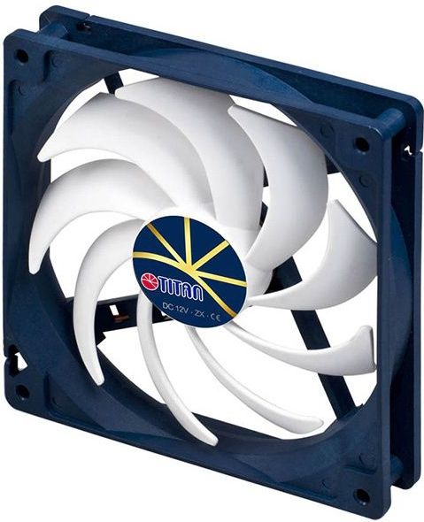 Titan - Extreme Silent - Ventilator - Z-Axis Lager - PWM-functie - 140 x 140 x 25 mm