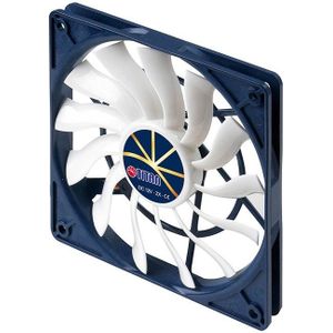 Titan Extreme Silent ventilator (case fan) voor in de PC met Z-Axis lager en PWM-functie - 120 x 120 x 15 mm