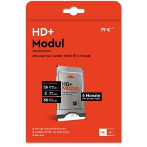 Hd+ Module Incl. Hd+ Zenderpakket Voor 6 Maanden Gratis, Zilver