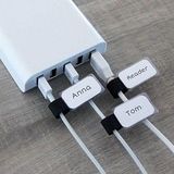 Label-the-cable MINI, Synthetisch, Schwarz, 90 mm, 11 mm, 3 mm, 10 Stück(e)