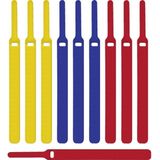 Klittenband Kabelbinders - 170mm - Diverse Kleuren - 10 Stuks
