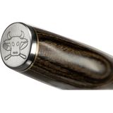 Kai Tim Malzer Serie messenset 2-delig - Damast staal - Walnotenhout