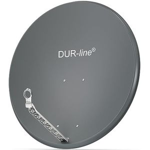 DUR-line DUR-line Select 85/90cm Anthrazit Satelliten-Schüssel - 3 x Test + Sat-Spiegel