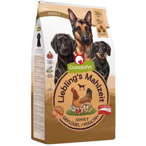 Gran atapet Lieblings Maaltijd droogvoer voor volwassenen, gevogelte, per stuk verpakt (1 x 10 kg)