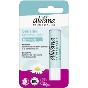 Alviana - Lippenbalsem Sensitive - Natuurlijk - Vrij van Parfum