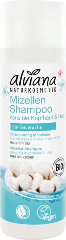 Alviana - Micellar Shampoo - Transparant - Vegan - 250ml