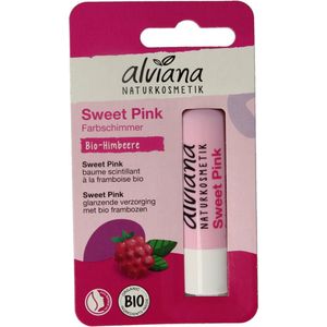 Alviana - Lipverzorging - Sweet Pink - Natuurlijk - 4,8g