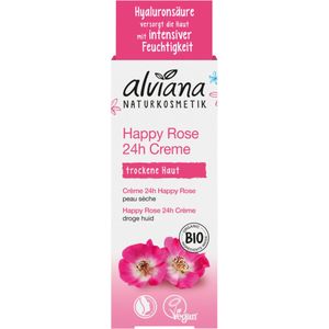 Alviana - Happy Rose - Gezichtscrème - 50ml - Biologische Ingrediënten