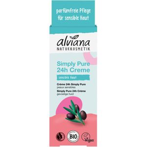 Alviana - Simply Pure - Gezichtscrème - 50ml - Natuurlijke Ingrediënten