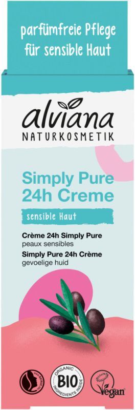 Alviana - Simply Pure - Gezichtscrème - 50ml - Natuurlijke Ingrediënten