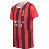 AC Milan - Thuis Shirt - Rood-Zwart - Replica Shirt - Voetbalshirt Kinderen - Polyester