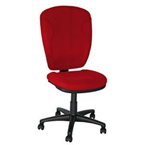 Topsit bureaustoel, rood