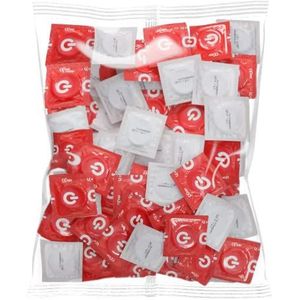 ON) Condooms Super Dun I 54 mm breedte I 100 stuks verpakking I Premium condooms flinterdun I extra dunne 0,055 mm wanddikte I Vegan condooms I Condooms voor mannen.