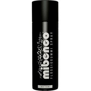Vloeibaar rubber voor auto's Mibenco 71420027  Zilverkleurig 400 ml