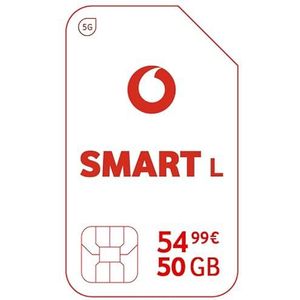 Vodafone Smart L mobiele contract, mobiel contract met 50 GB data volume, 5G compatibel, telefoon en sms naar het Duitse netwerk