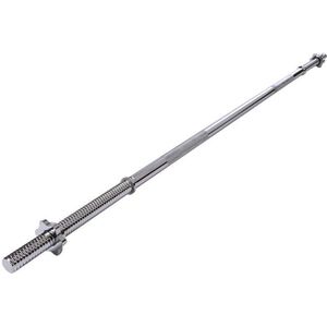 ScSPORTS® Halterstang lang - 180 cm - Incl. schroefsluitingen - 30 mm - Massief staal