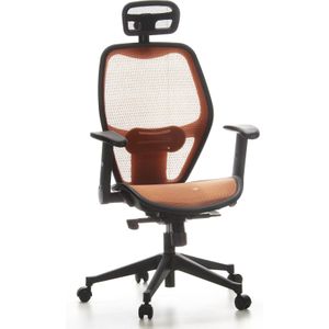 hjh OFFICE Profi Bürostuhl AIR-PORT Netzstoff mit abklappbaren Armlehnen