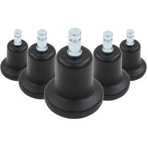 5x STAND 10mm/50mm - Stoelglijders Zwart