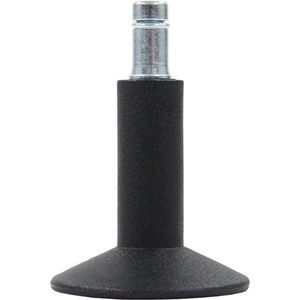 hjh OFFICE Stuhlgleiter 5 x STAND Nr. 12 Metall, Kunststoff