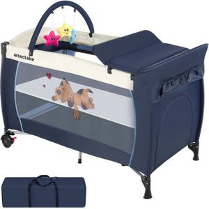 Campingbed TecTake - Blauw