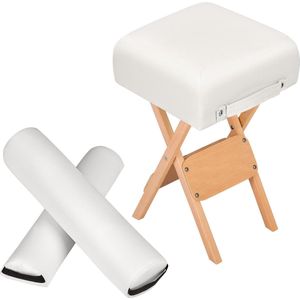 Accessoire Set - Wit - Kunstleder - Voor Massage Doeleinden