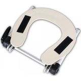 tectake® - Hoofdsteun van aluminium voor massagetafel 400255