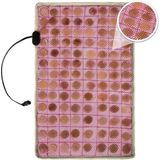 tectake® Luxe Shiatsu-Massagematras met Jadesteen Warmtemat - Inclusief Warmtefunctie en Afstandsbediening