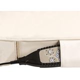 tectake® Luxe Shiatsu-Massagematras met Jadesteen Warmtemat - Inclusief Warmtefunctie en Afstandsbediening