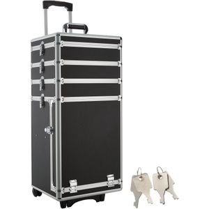 tectake® - Nagelstyliste Trolley Nagel Koffer Cosmetica Piloten 400722
