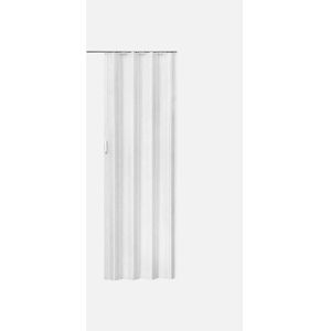 tectake® Vouwdeur Harmonicadeur - Waterbestendig - Plaatsbesparend - 80 x 203 cm