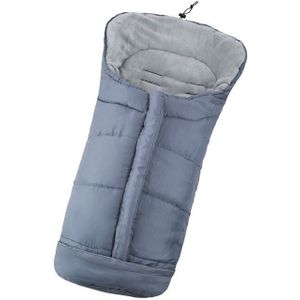 tectake® Fußsack, für Kinderwagen, Buggy, Autositz, mit Thermofüllung, Gurtschlitzen und Reflektorstreifen, waschbar, 97 x 47 cm